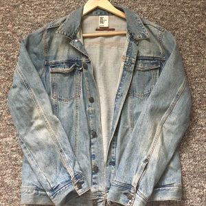 Light wash jean jacket